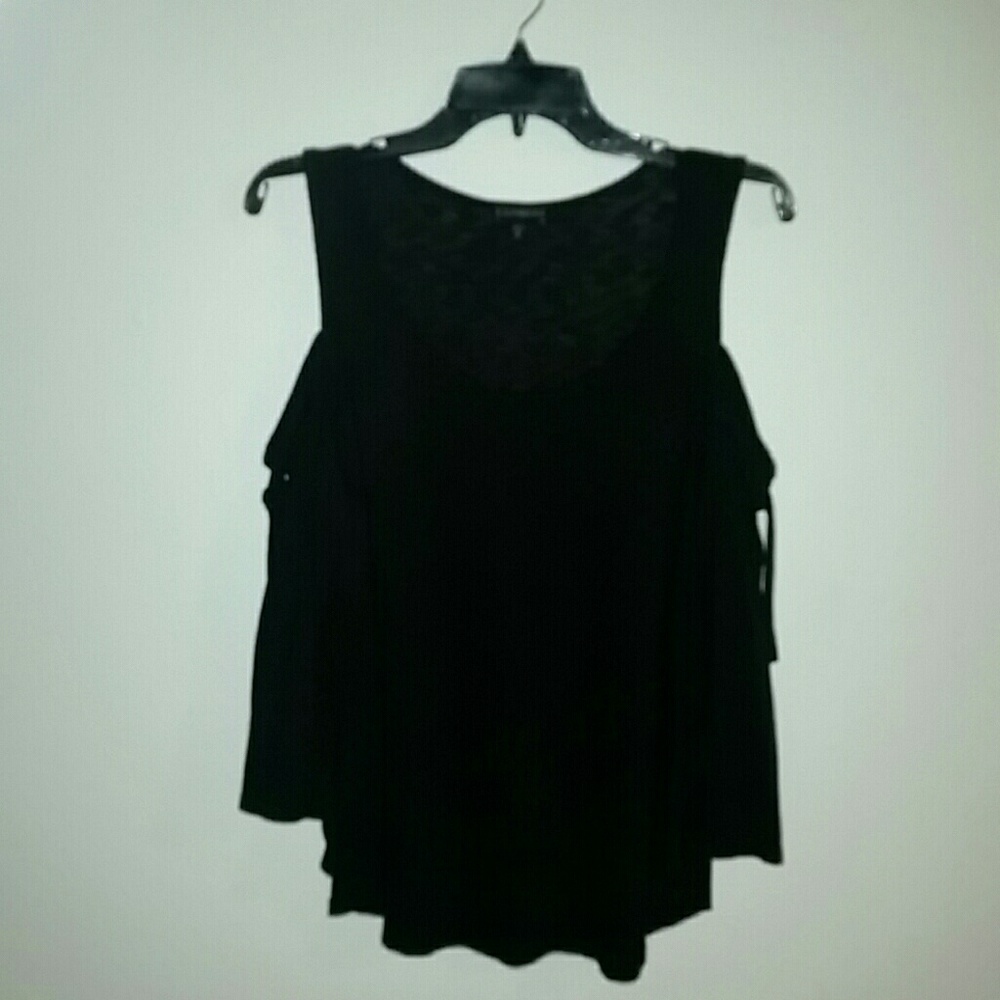 Express Cold Shoulder Top